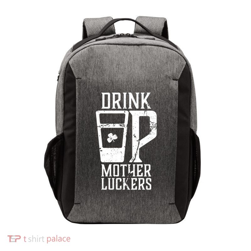 Drink Up Mother Luckers Vector Backpack