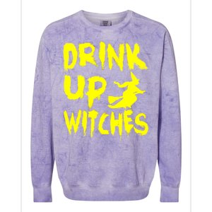 Drink Up Witches Colorblast Crewneck Sweatshirt