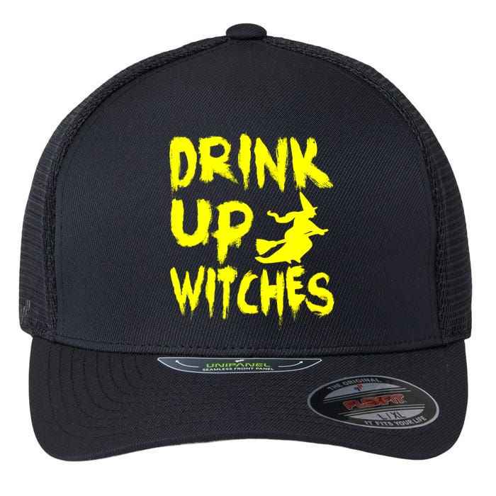 Drink Up Witches Flexfit Unipanel Trucker Cap