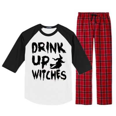 Drink Up Witches Raglan Sleeve Pajama Set