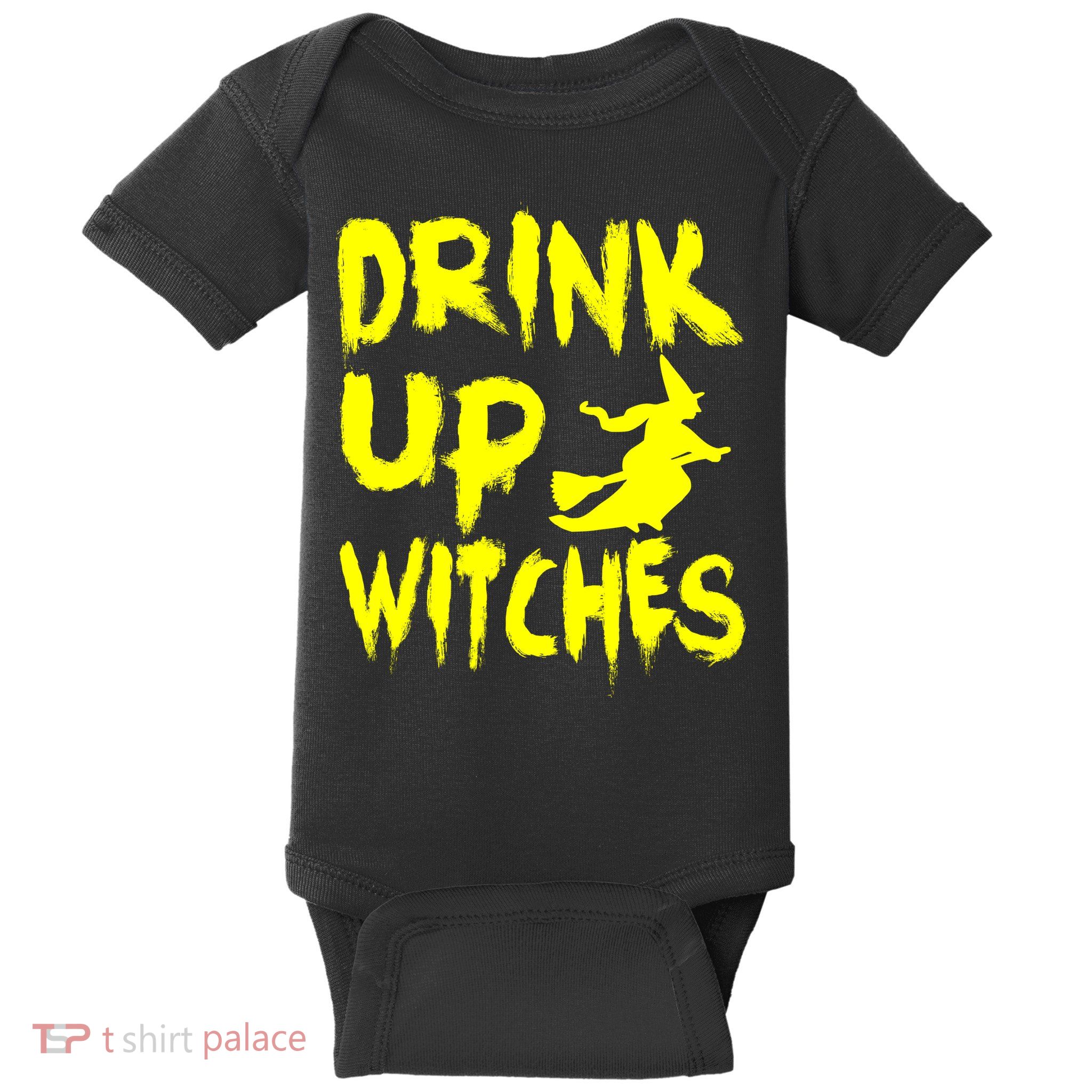 Drink Up Witches Baby Bodysuit