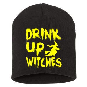 Drink Up Witches Short Acrylic Beanie