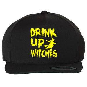 Drink Up Witches Wool Snapback Cap