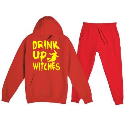 Drink Up Witches Premium Hooded Sweatsuit Set