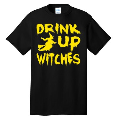 Drink Up Witches Funny Halloween Tall T-Shirt