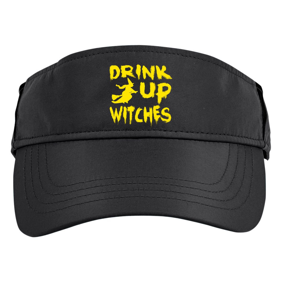 Drink Up Witches Funny Halloween Adult Drive Performance Visor