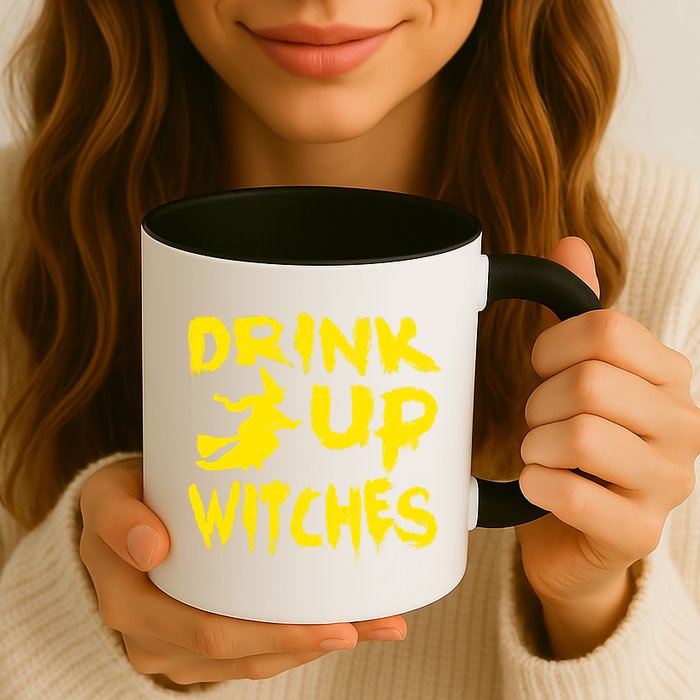 Drink Up Witches Funny Halloween Coffee Mug