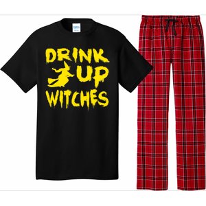 Drink Up Witches Funny Halloween Pajama Set