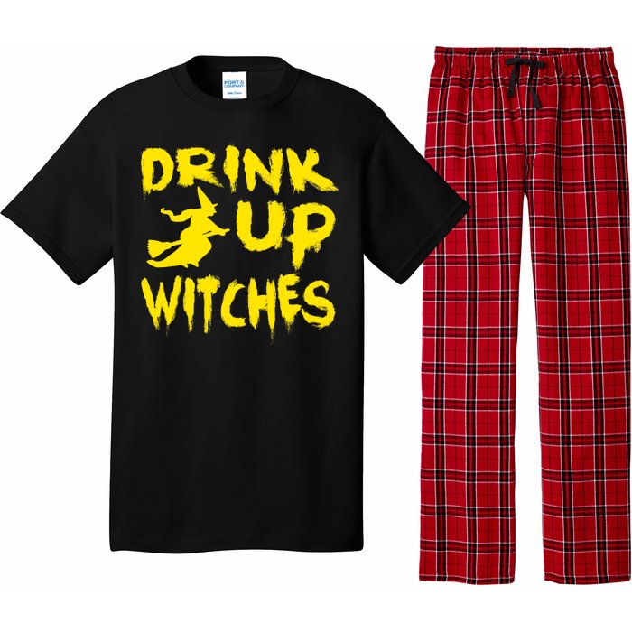 Drink Up Witches Funny Halloween Pajama Set