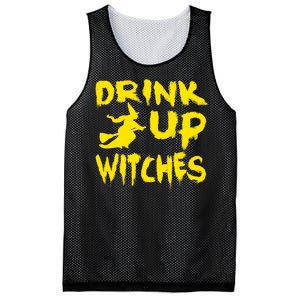 Drink Up Witches Funny Halloween Mesh Reversible Basketball Jersey Tank