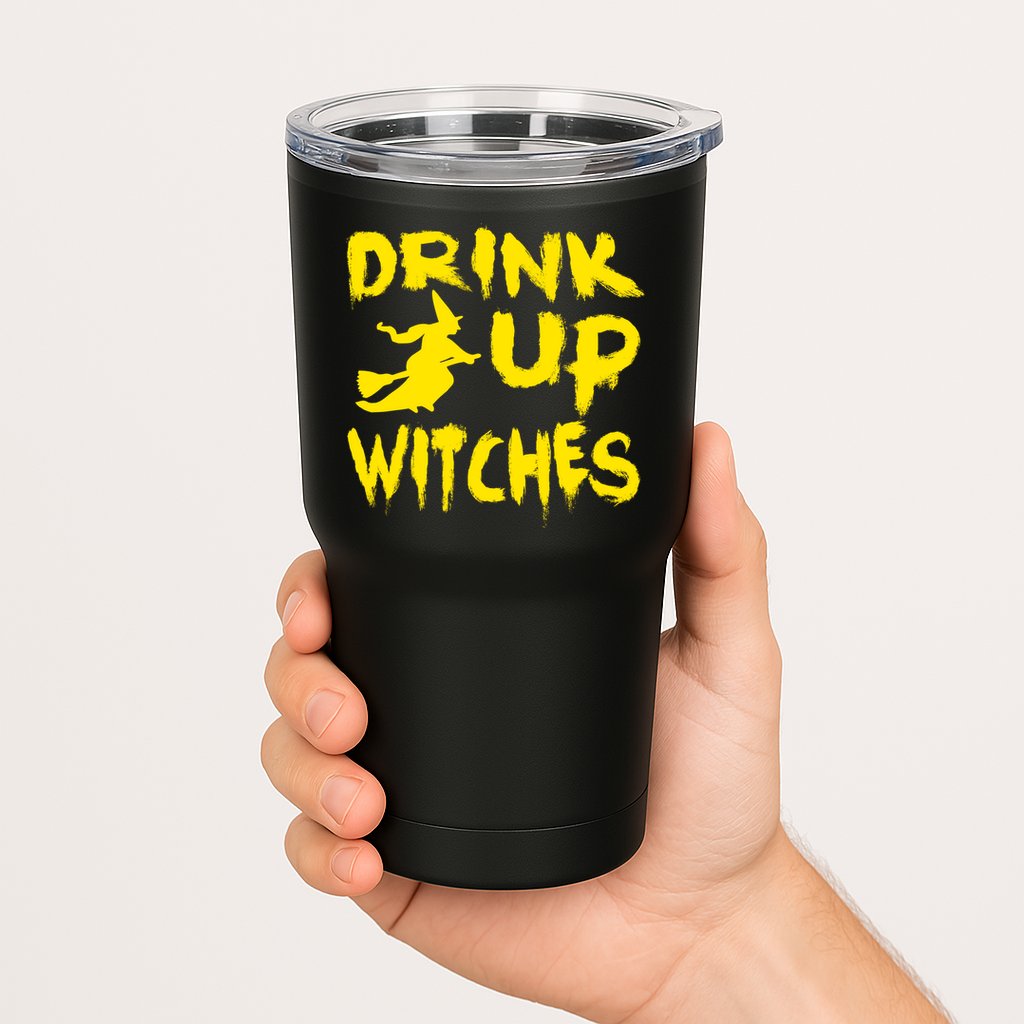 Drink Up Witches Funny Halloween Tumbler