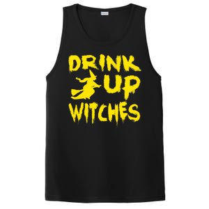 Drink Up Witches Funny Halloween PosiCharge Competitor Tank