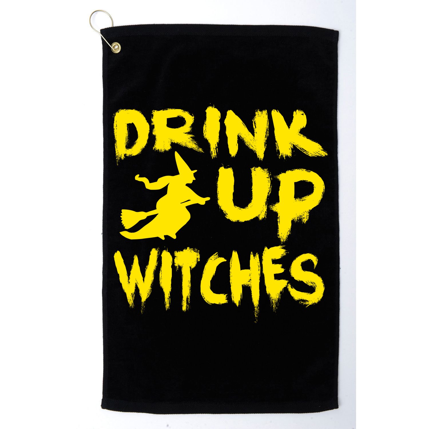 Drink Up Witches Funny Halloween Golf Towel