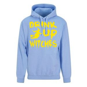 Drink Up Witches Funny Halloween Unisex Surf Hoodie