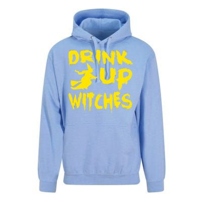 Drink Up Witches Funny Halloween Unisex Surf Hoodie