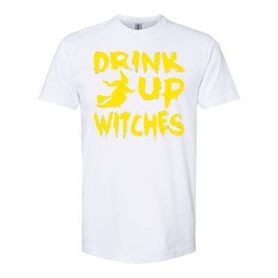 Drink Up Witches Funny Halloween Softstyle® CVC T-Shirt