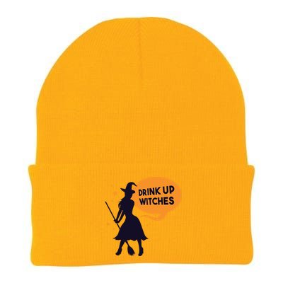 Drink Up Witches Funny Witch Knit Cap Winter Beanie