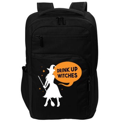 Drink Up Witches Funny Witch Impact Tech Backpack