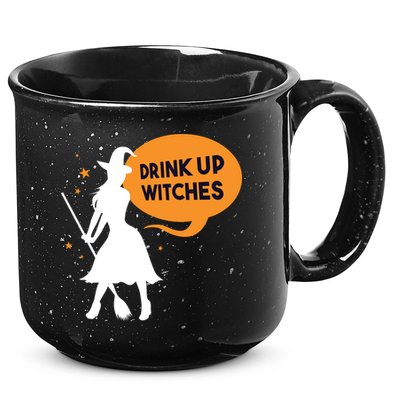 Drink Up Witches Funny Witch 15oz Campfire Ceramic Mug