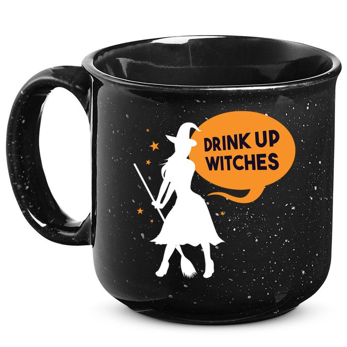 Drink Up Witches Funny Witch 15oz Campfire Ceramic Mug