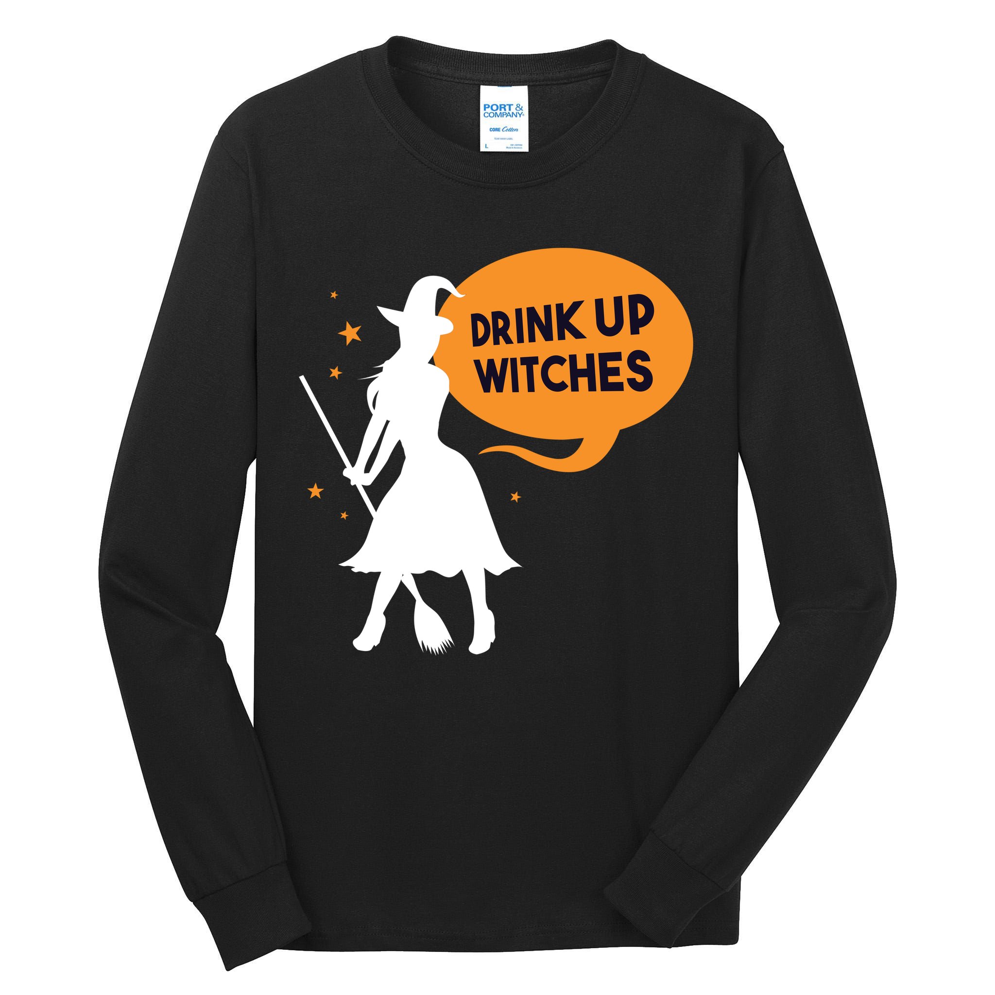 Drink Up Witches Funny Witch Tall Long Sleeve T-Shirt