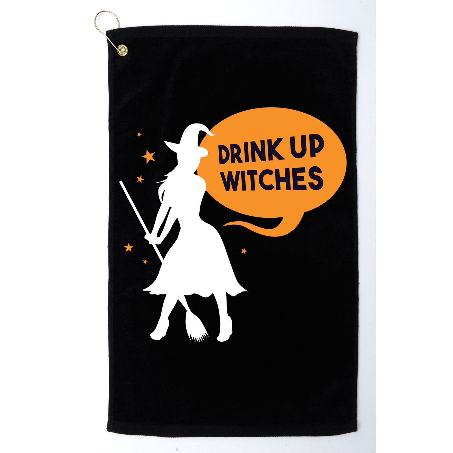 Drink Up Witches Funny Witch Golf Towel