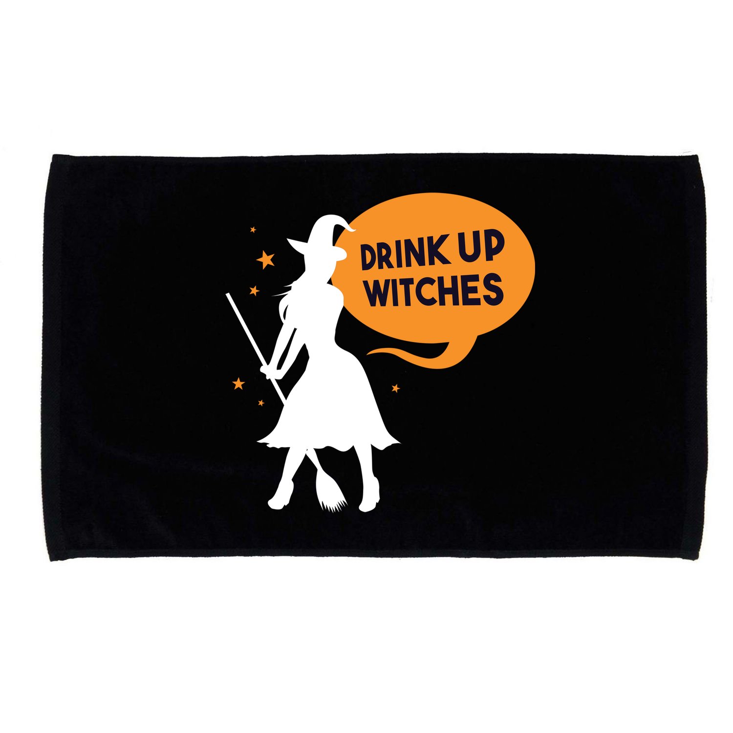 Drink Up Witches Funny Witch Microfiber Hand Towel