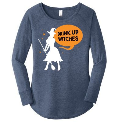 Drink Up Witches Funny Witch Women's Perfect Tri Tunic Long Sleeve Shirt