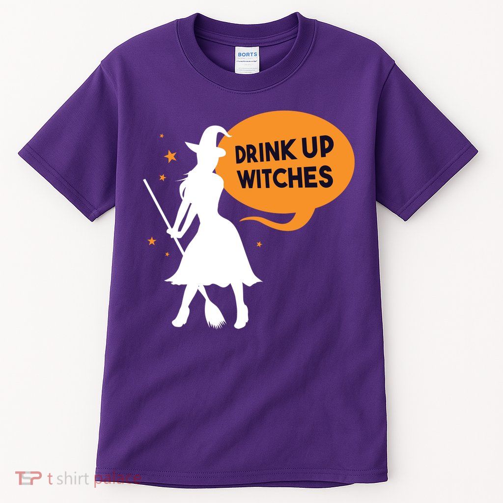 Drink Up Witches Funny Witch Tall T-Shirt