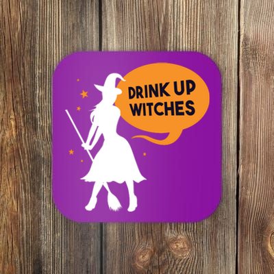 Drink Up Witches Funny Witch Coaster