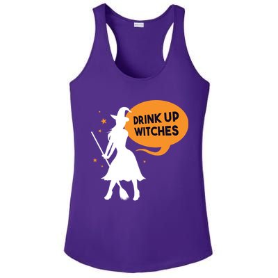 Drink Up Witches Funny Witch Ladies PosiCharge Competitor Racerback Tank