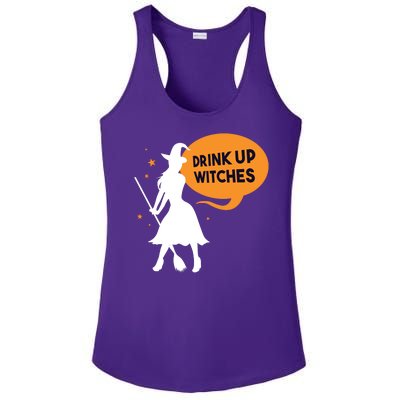 Drink Up Witches Funny Witch Ladies PosiCharge Competitor Racerback Tank