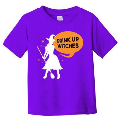 Drink Up Witches Funny Witch Toddler T-Shirt