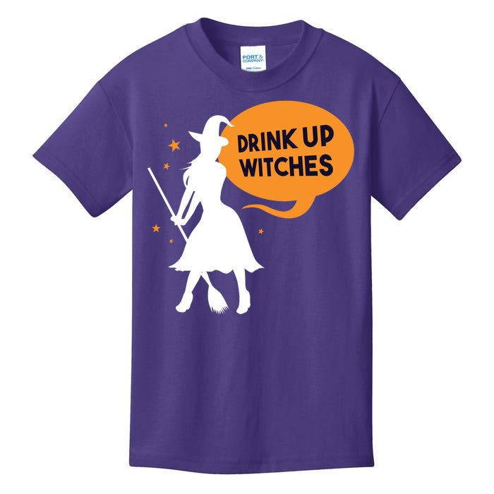 Drink Up Witches Funny Witch Kids T-Shirt