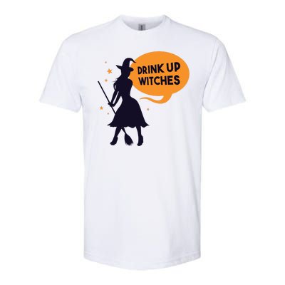 Drink Up Witches Funny Witch Softstyle CVC T-Shirt