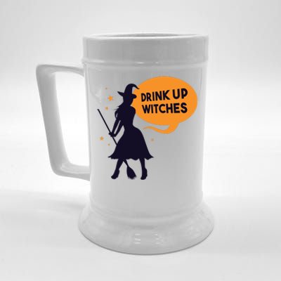 Drink Up Witches Funny Witch Beer Stein