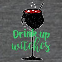 Drink Up Witches Halloween Wine Zip Tote Bag