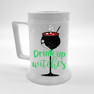 Drink Up Witches Halloween Wine Beer Stein