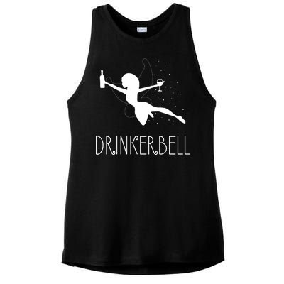 Drinkerbell Ladies PosiCharge Tri-Blend Wicking Tank