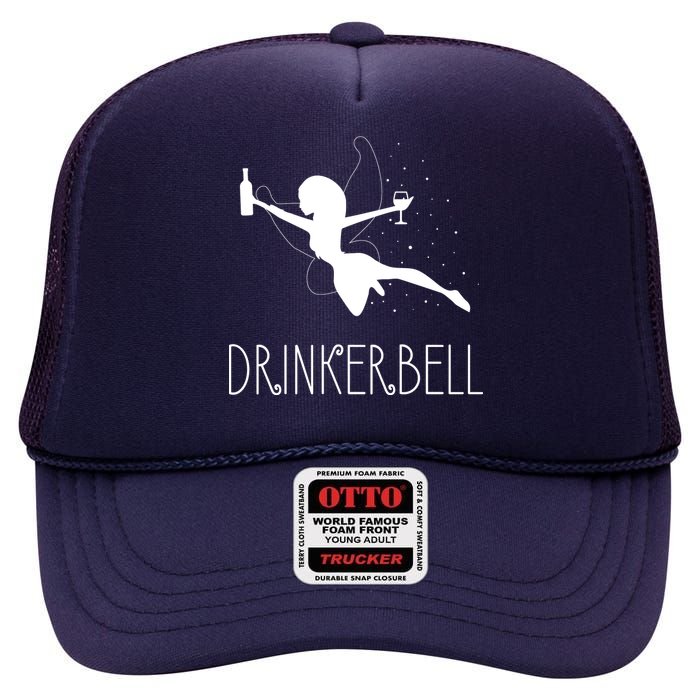 Drinkerbell High Crown Mesh Back Trucker Hat