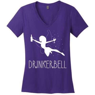 Drinkerbell Women's V-Neck T-Shirt