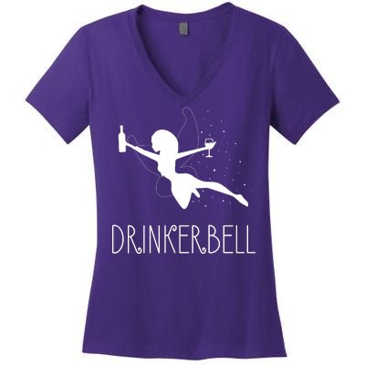 Drinkerbell Women's V-Neck T-Shirt