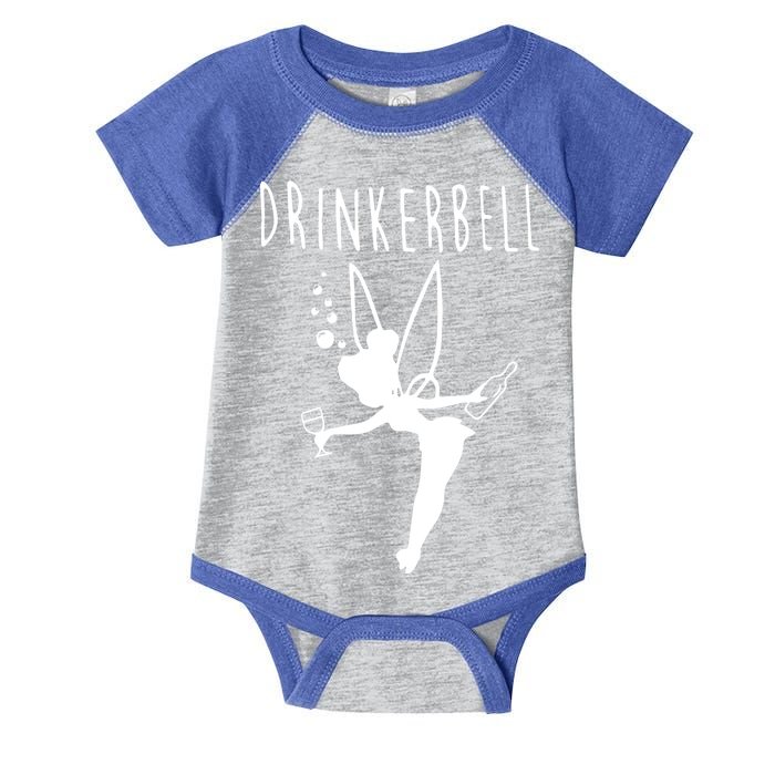 Drinkerbell Funny Infant Baby Jersey Bodysuit