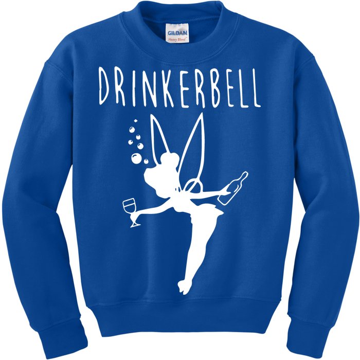 Drinkerbell Funny Kids Sweatshirt