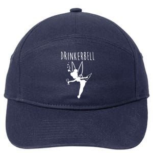 Drinkerbell Funny 7-Panel Snapback Hat