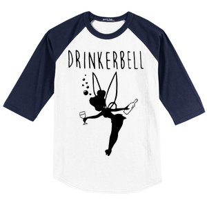 Drinkerbell Funny Baseball Sleeve Shirt