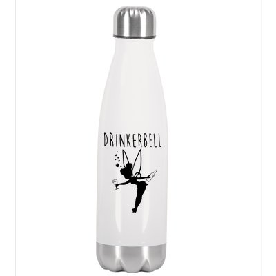 Drinkerbell Funny Stainless Steel Insulated Water Bottle