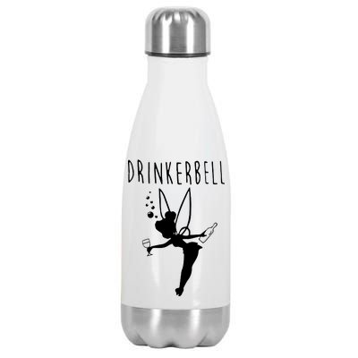 Drinkerbell Funny Stainless Steel Insulated Water Bottle