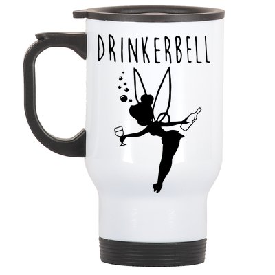 Drinkerbell Funny Stainless Steel Travel Mug