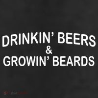 Drinkin' Beers and Grownin' Beards 25L Jumbo Tote